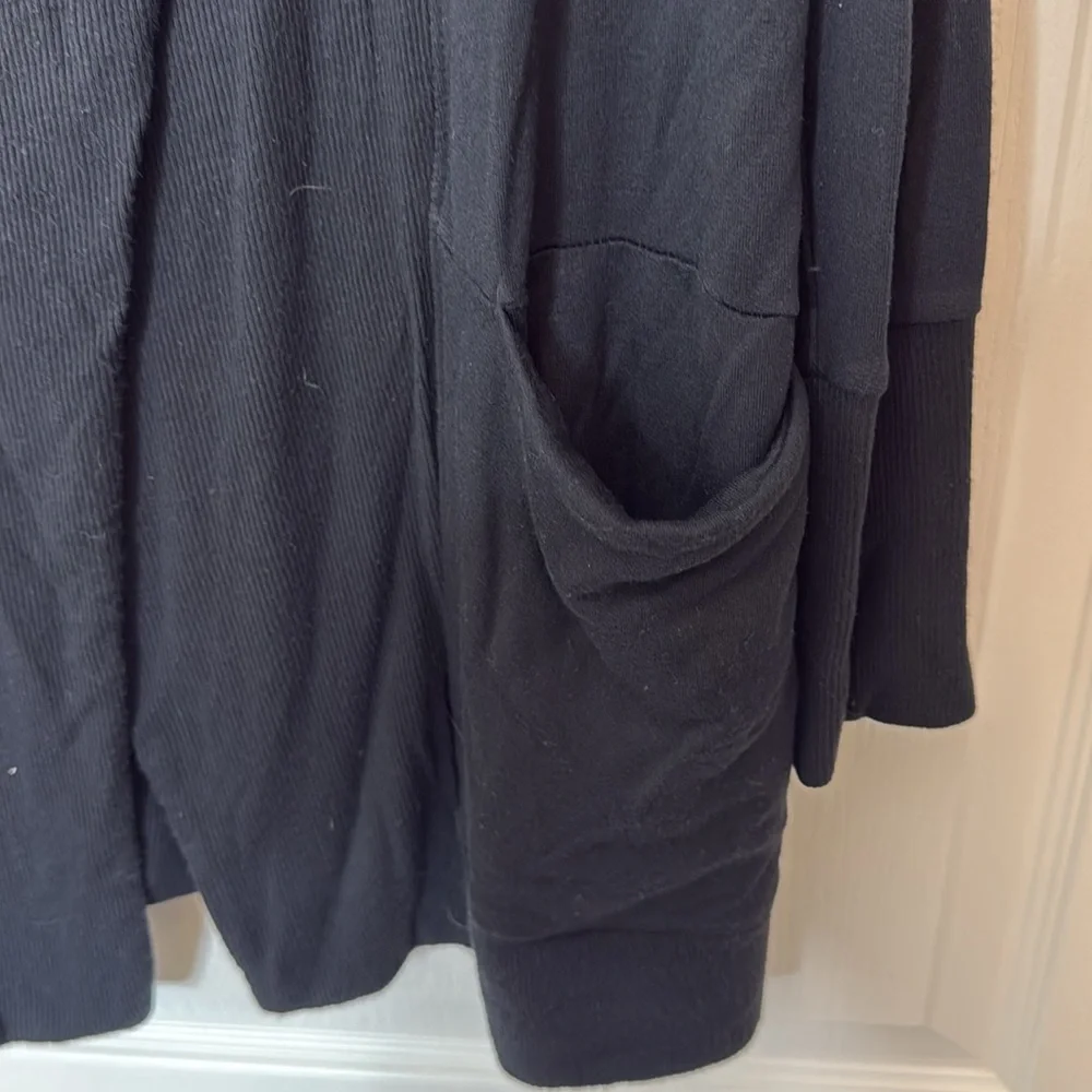 Athleta Studio Wrap Black Cardigan XL - Picture 8 of 16